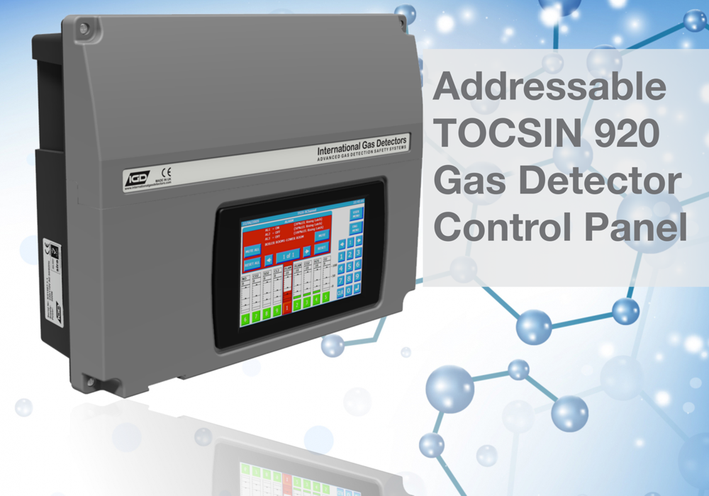 TOCSIN 920 addressable Gas Detector Control Panel