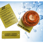 engraved signage for gas detection systems