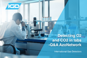 Detecting O2 and CO2 in labs