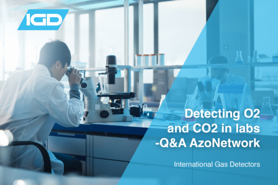 Detecting O2 and CO2 in labs