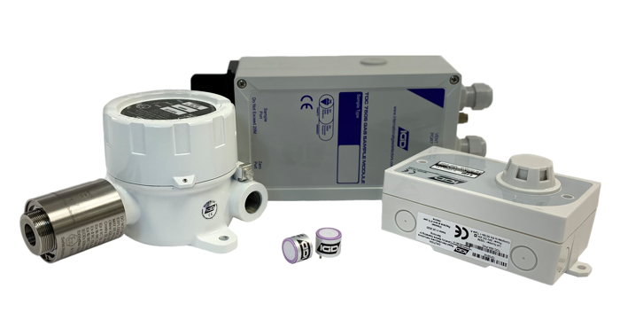 range of IGD ammonia gas detection devices