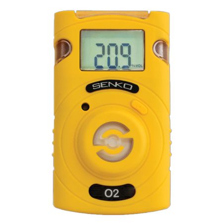Single Gas Detector Portable O2 Gas Detector Oxygen Gas Detector O2 Gas Detector Personal Safety Gas Detector 
