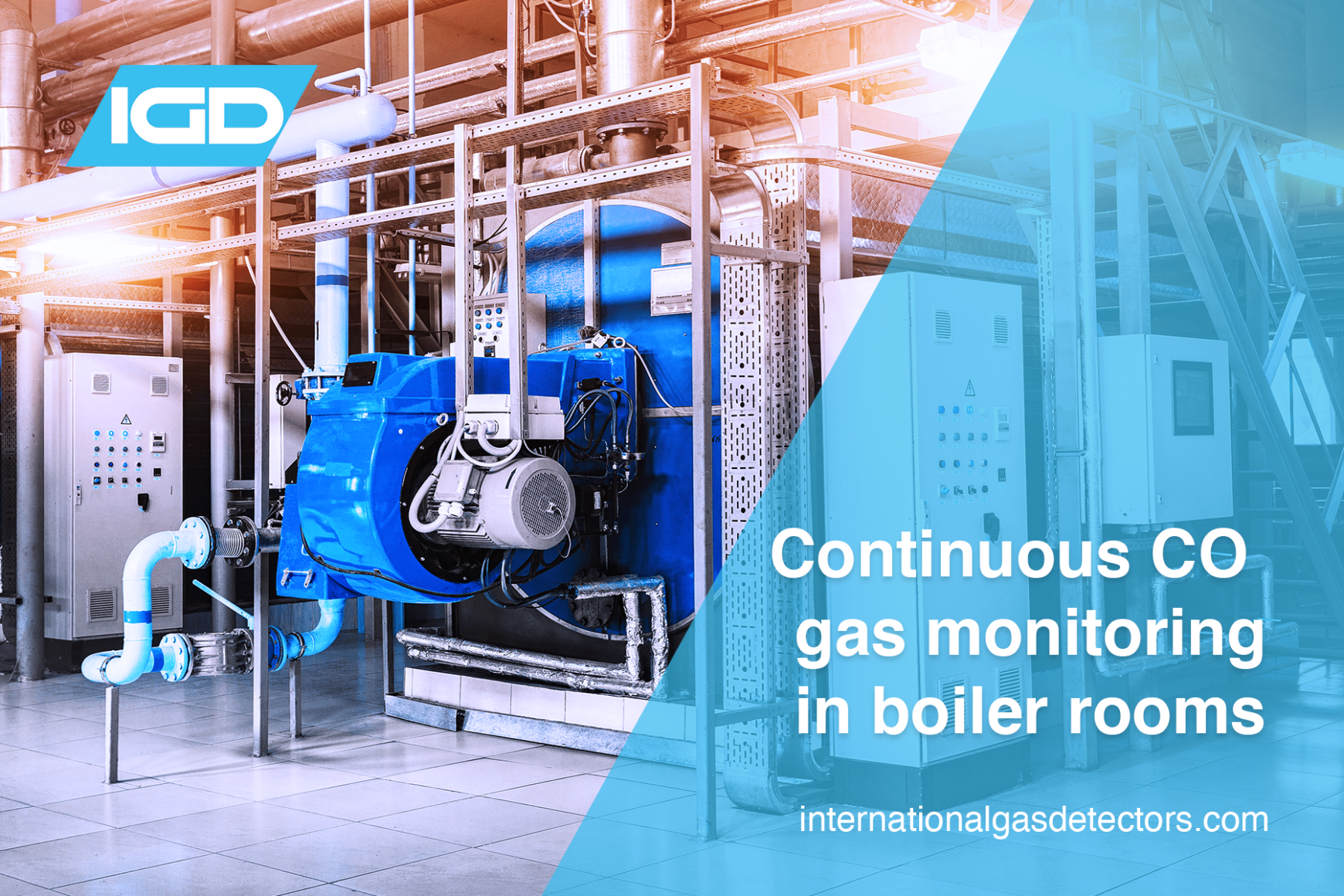 Continuous CO Gas Monitoring in Boiler Rooms | IGD