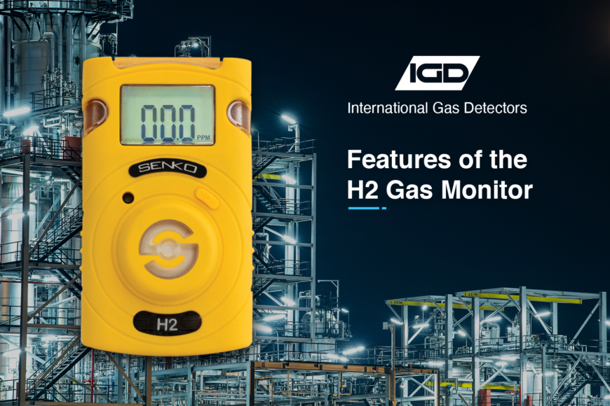 features of the H2 gas monitor