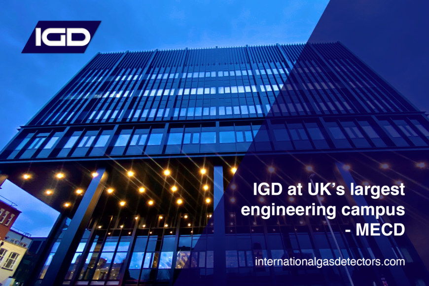 IGD gas detection system at the UK largest engineering campus