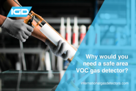 Why do you need a safe area voc gas detector
