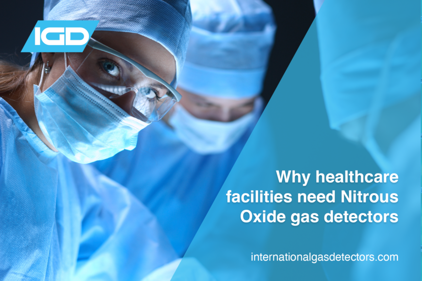 Why health care facilities need Nitrous Oxide gas detectors