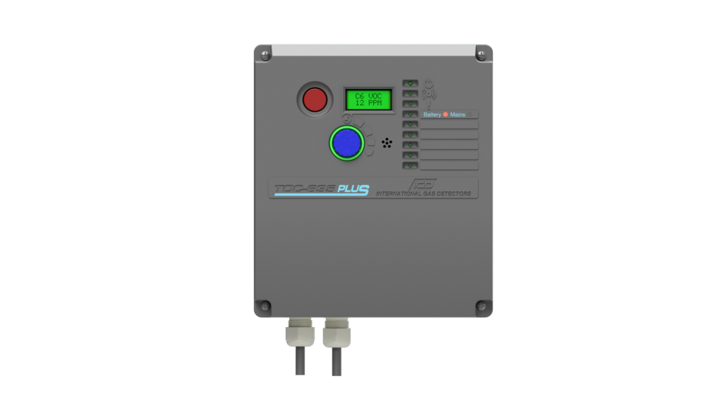 TOC-635 PLUS Gas Detection Controller