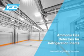 ammonia gas detectors for refrigeration plant