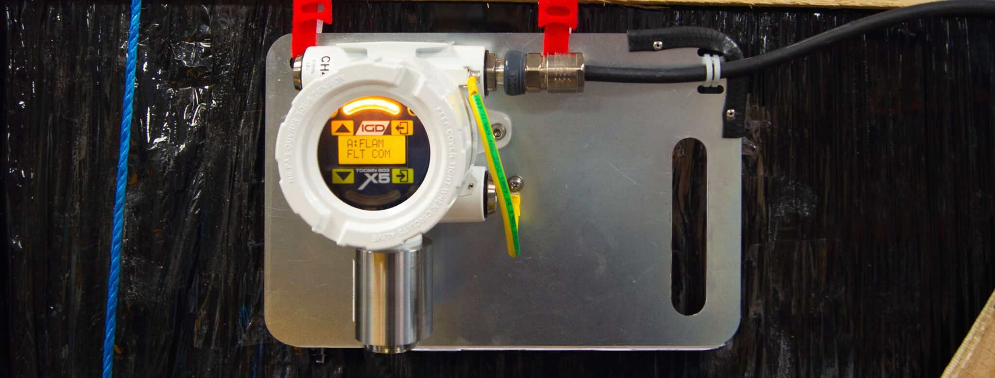 Dual Gas Detector Transmitter for Habitat Shelters