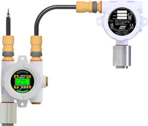 TOC-903-X5 Assembled with ONE External Detector Front View