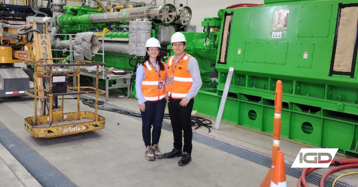Lorena visits acis process to address their approach to gas detection in latin america
